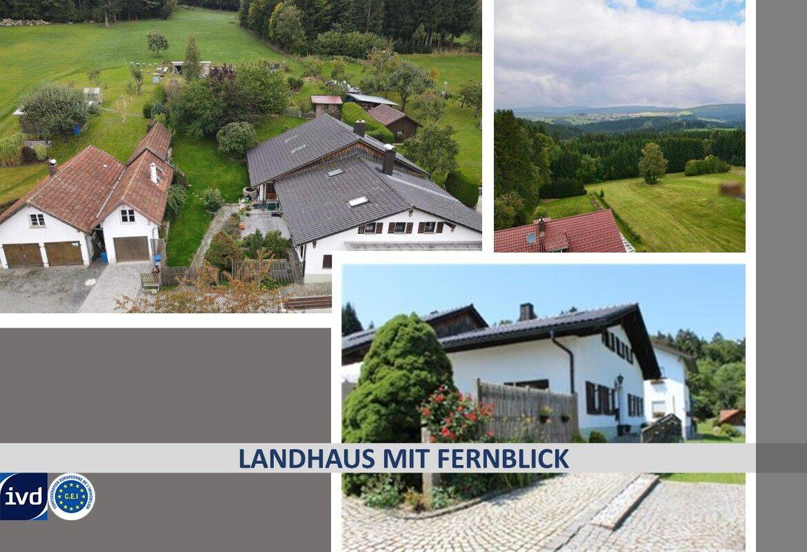 FERNBLICK – GROßES LANDHAUS MIT FEWO TIERHALTUNG GEEIGNET, 94078 Freyung