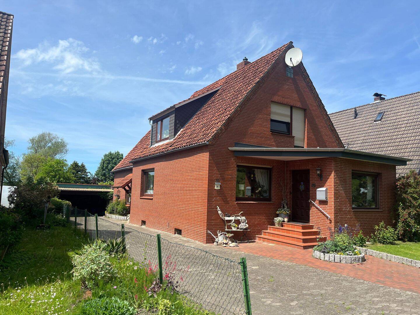 Idyllisches Klinkerhaus am alten Elbdeich in Stade-Bützfleth, 21683 Stade