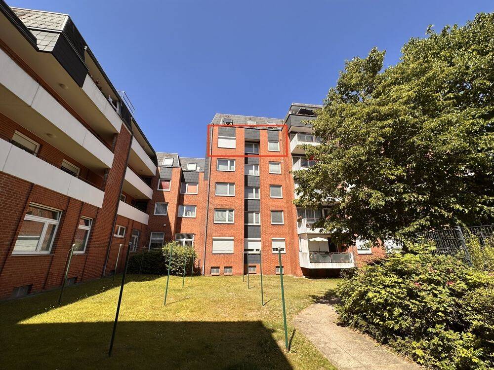 Toll geschnittene 3- Zimmer-Wohnung mit Balkon, 23556 Lübeck (Buntekuh Sankt Lorenz Nord Sankt Lorenz Süd)