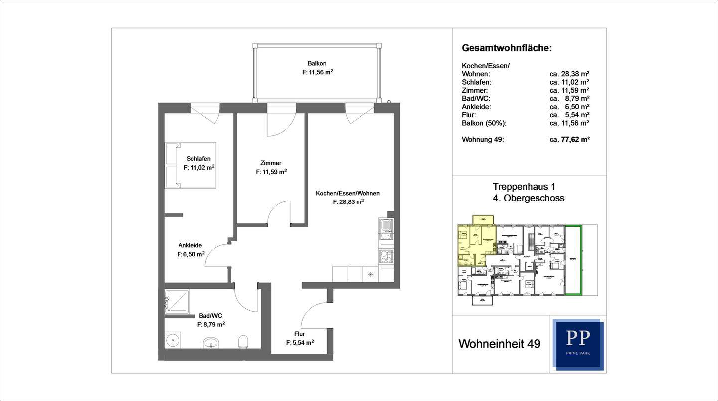3 – Zimmer Wohnung mit EBK und Balkon in Schweinheim, 63743 Aschaffenburg (Gailbach Innenstadt Obernau Obernauer Kolonie Schweinheim)