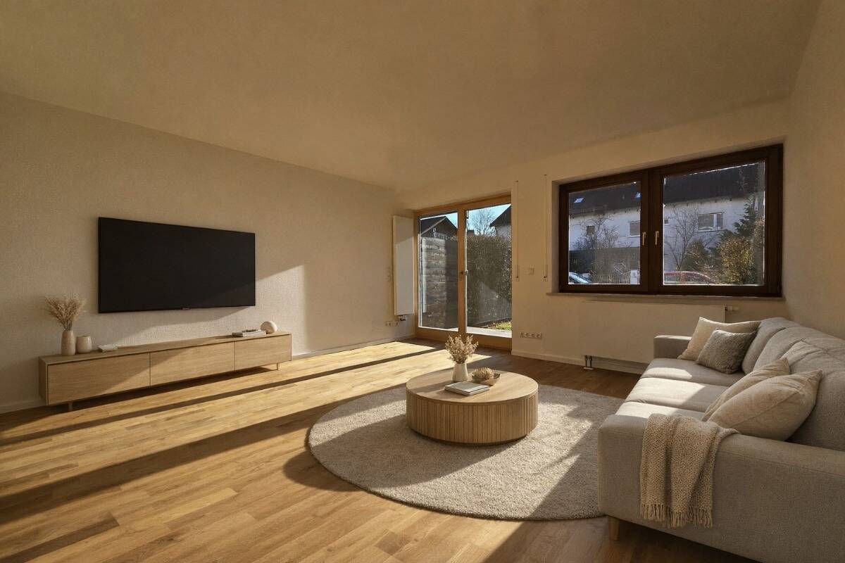 Exklusive Gartenwohnung auf zwei Ebenen – umfassend renoviert, sonnig und sofort bezugsfrei, 81737 München (Ramersdorf-Perlach)
