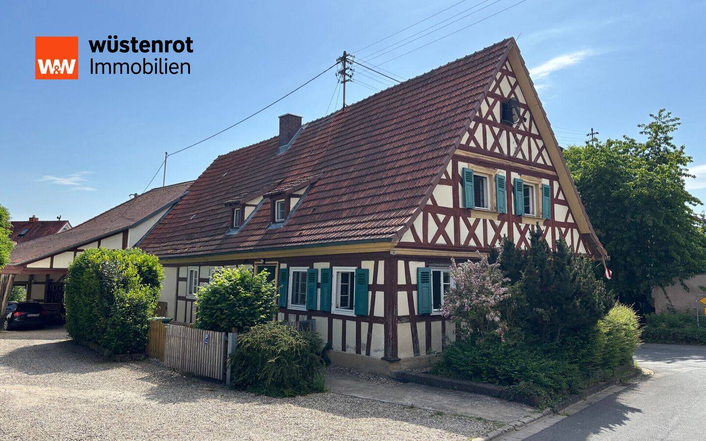 Charmantes Fachwerkhaus mit 7 Zimmern, Garten und zwei Kfz-Stellplätzen in Zapfendorf-Kirchschletten, 96199 Zapfendorf