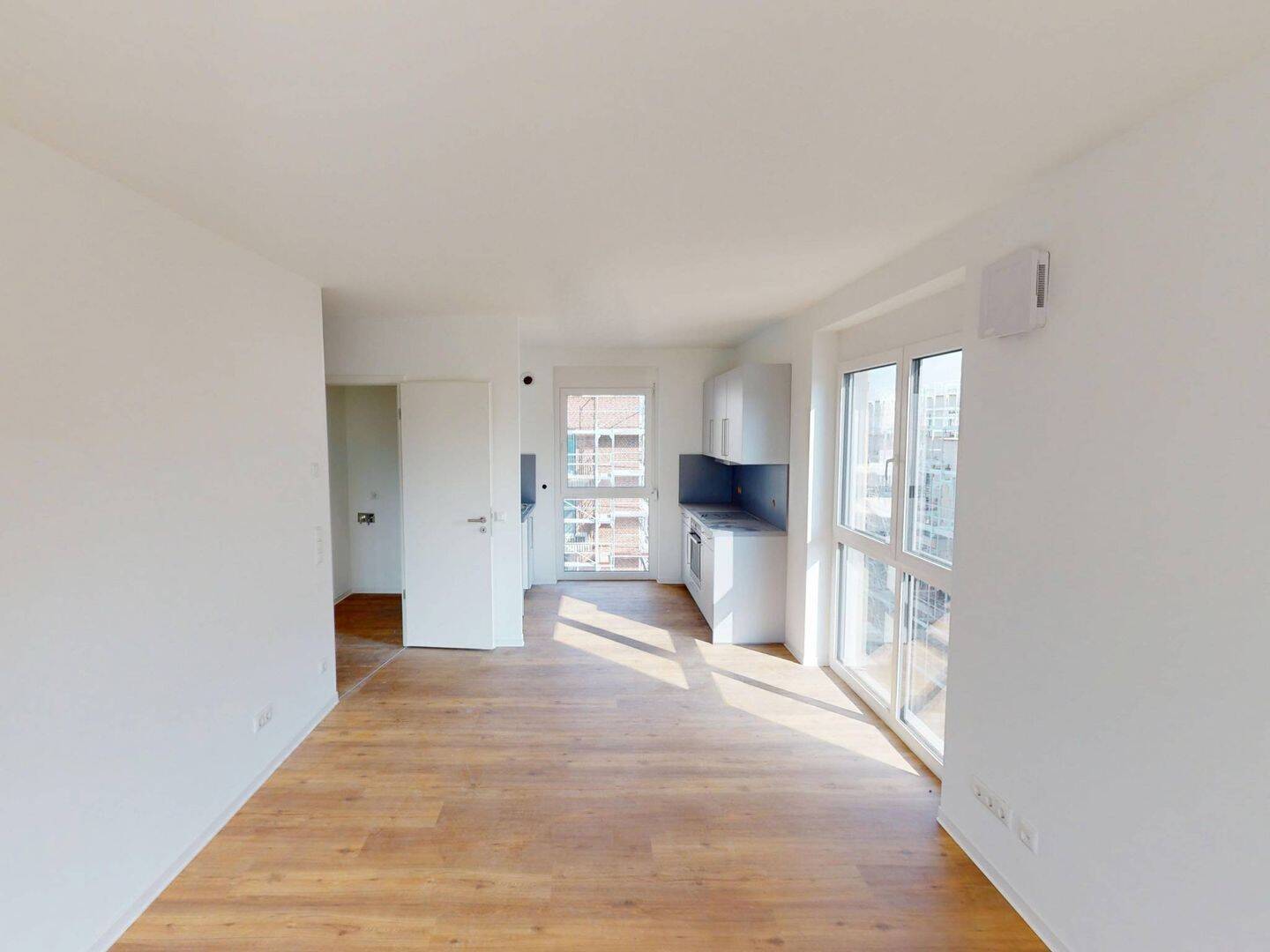 Lichtdurchflutete 3-Zimmer-Wohnung mit großem BALKON und moderner Einbauküche im Neubauquartier ‘FIELD 4’, 68167 Mannheim (Neckarstadt Wohlgelegen)
