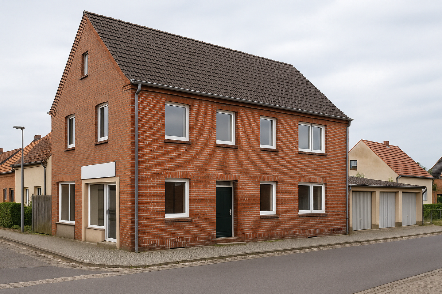 Wohn- und Geschäftshaus mit stabilem Mietertrag in Milow, 19300 Milow