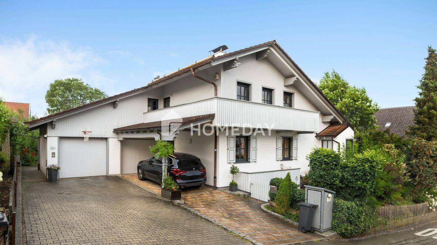 Vollmöblierte Doppelhaushälfte mit Traumgarten, PV-Anlage und Garage, 84431 Heldenstein