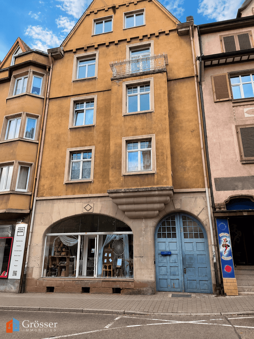 Historisches Wohn- und Geschäftshaus mit Fernwärme, großen Außenbereichen und Entwicklungspotential, 75172 Pforzheim (Brötzingen Innenstadt Südweststadt Weststadt)