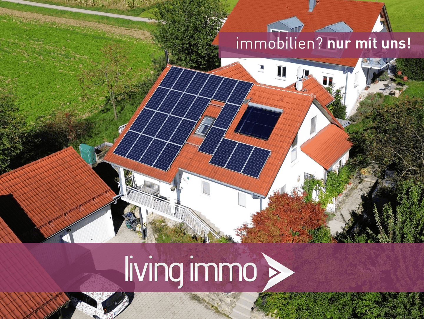 Einfamilienhaus in ruhiger Sackgassenlage, PV-Anlage, Doppelgarage & Wintergarten in Isen, 84424 Isen