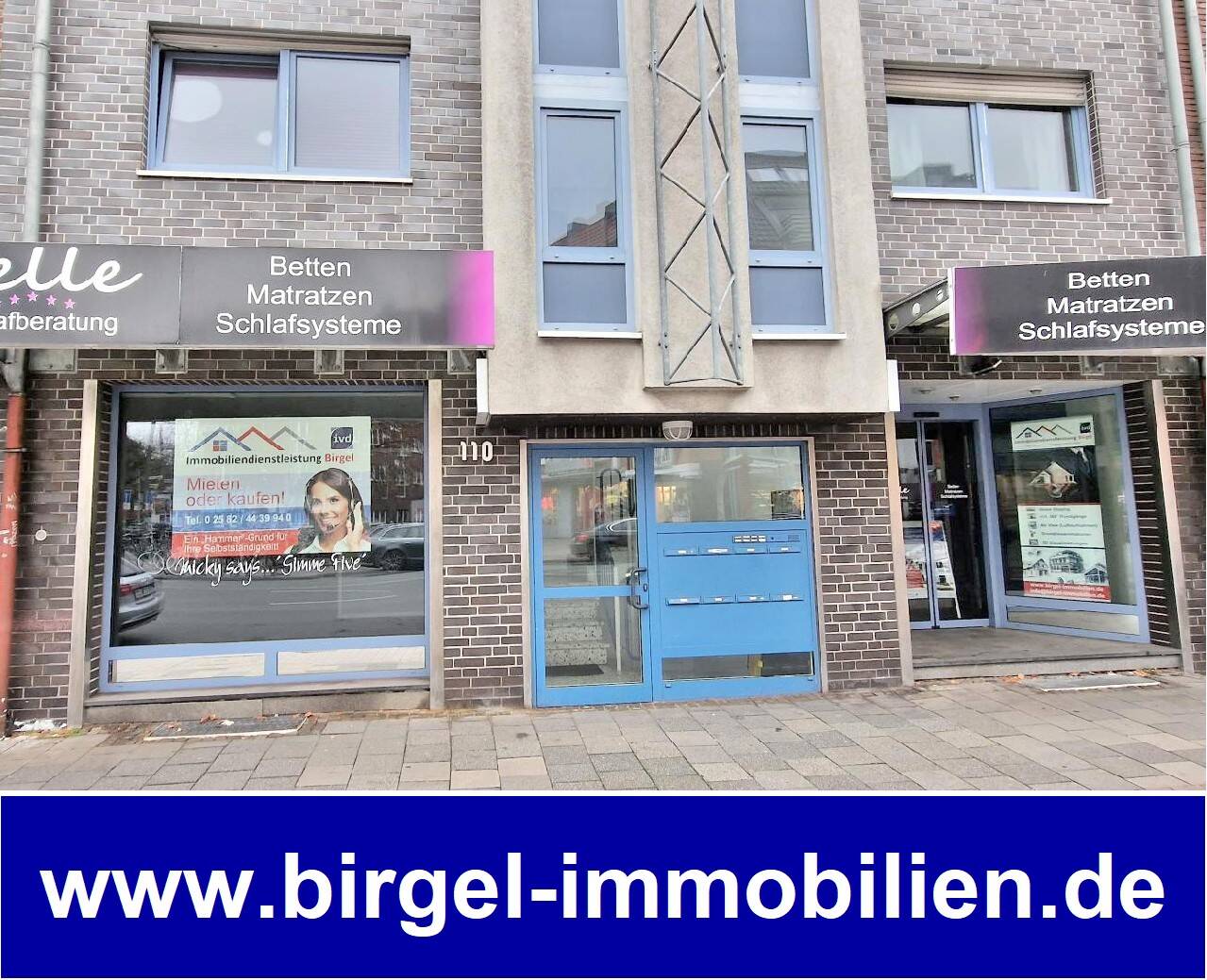 MS- Geist: Junges Ladenlokal in toller Lage, langfristig vermietet, inflationsgeschützte Rendite (ca. 4,71%), 48153 Münster (Berg Fidel Centrum Geist)