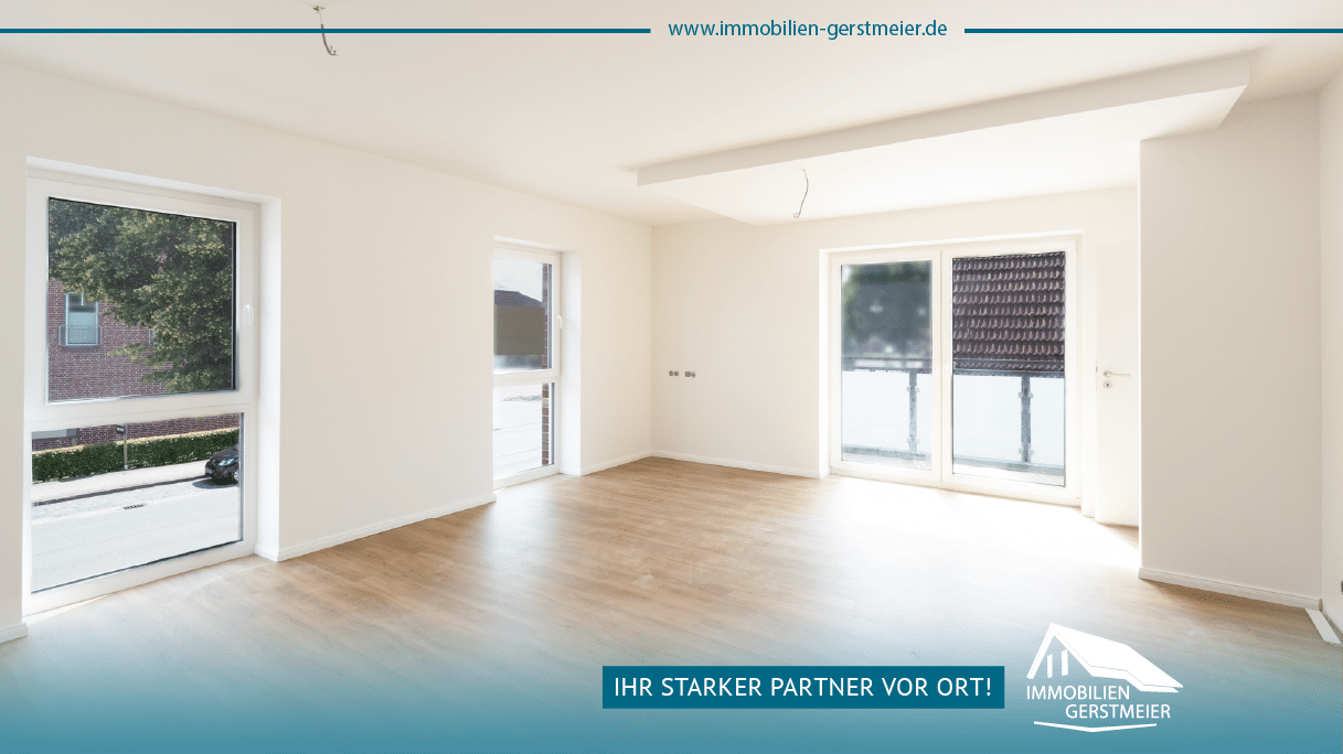 Helle 2-Zimmer-Obergeschosswohnung – Neubau in Top-Zentrumslage, 26670 Uplengen