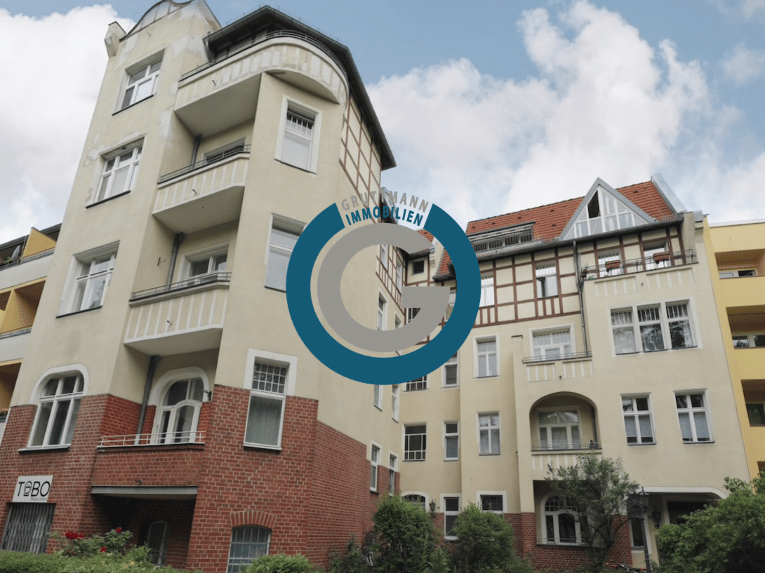 SCHÖNER ALTBAU MIT BALKON – STUCK, DIELEN & HOHE DECKEN – HÜBSCHER GEMEINSCHAFTSGARTEN, 12167 Berlin (Steglitz-Zehlendorf Steglitz)