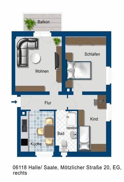 Wir sanieren gerade für Sie, 6118 Halle (Saale)