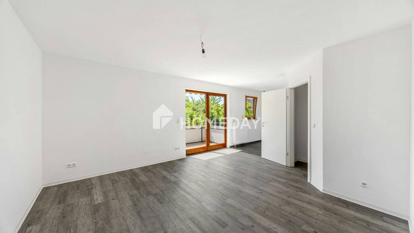 Einziehen und wohlfühlen: Helle 1-Zimmer-Wohnung mit Sonnenbalkon & modernem Bad, 74629 Pfedelbach