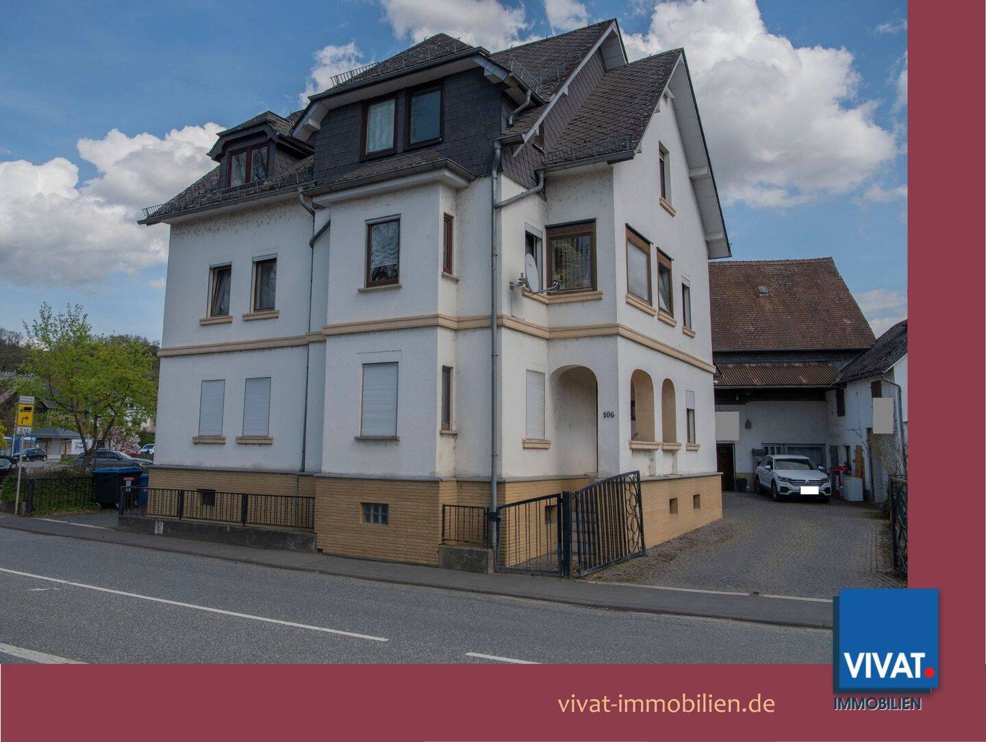 MFH mit 4 Wohnungen und Scheune/Nebengebäude mit separater Gewerbeeinheit. Käuferprovisionsfrei!, 35789 Weilmünster