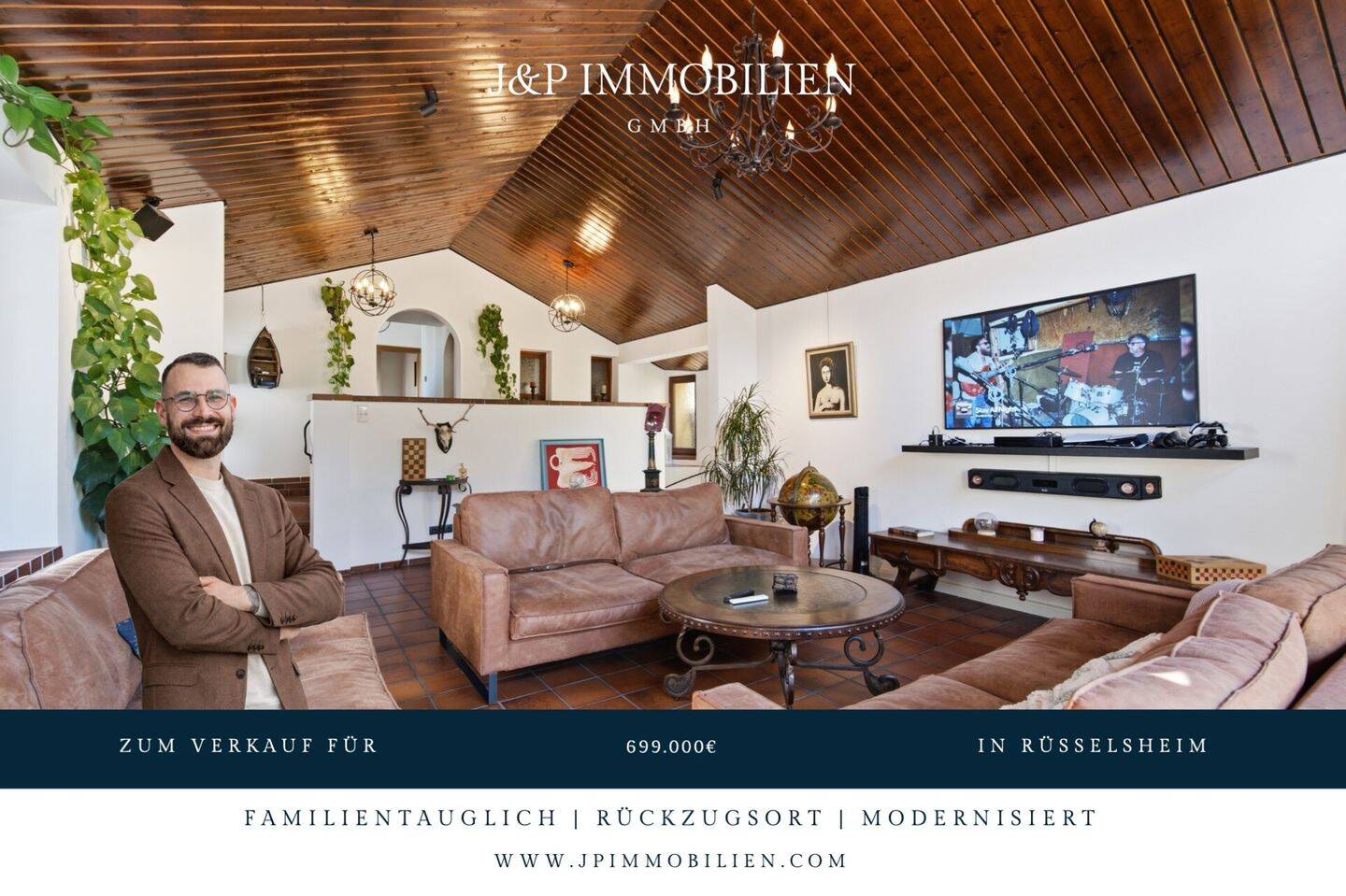 Charmantes Einfamilienhaus mit Traumgarten und Sauna in Rüsselsheim, 65428 Rüsselsheim am Main