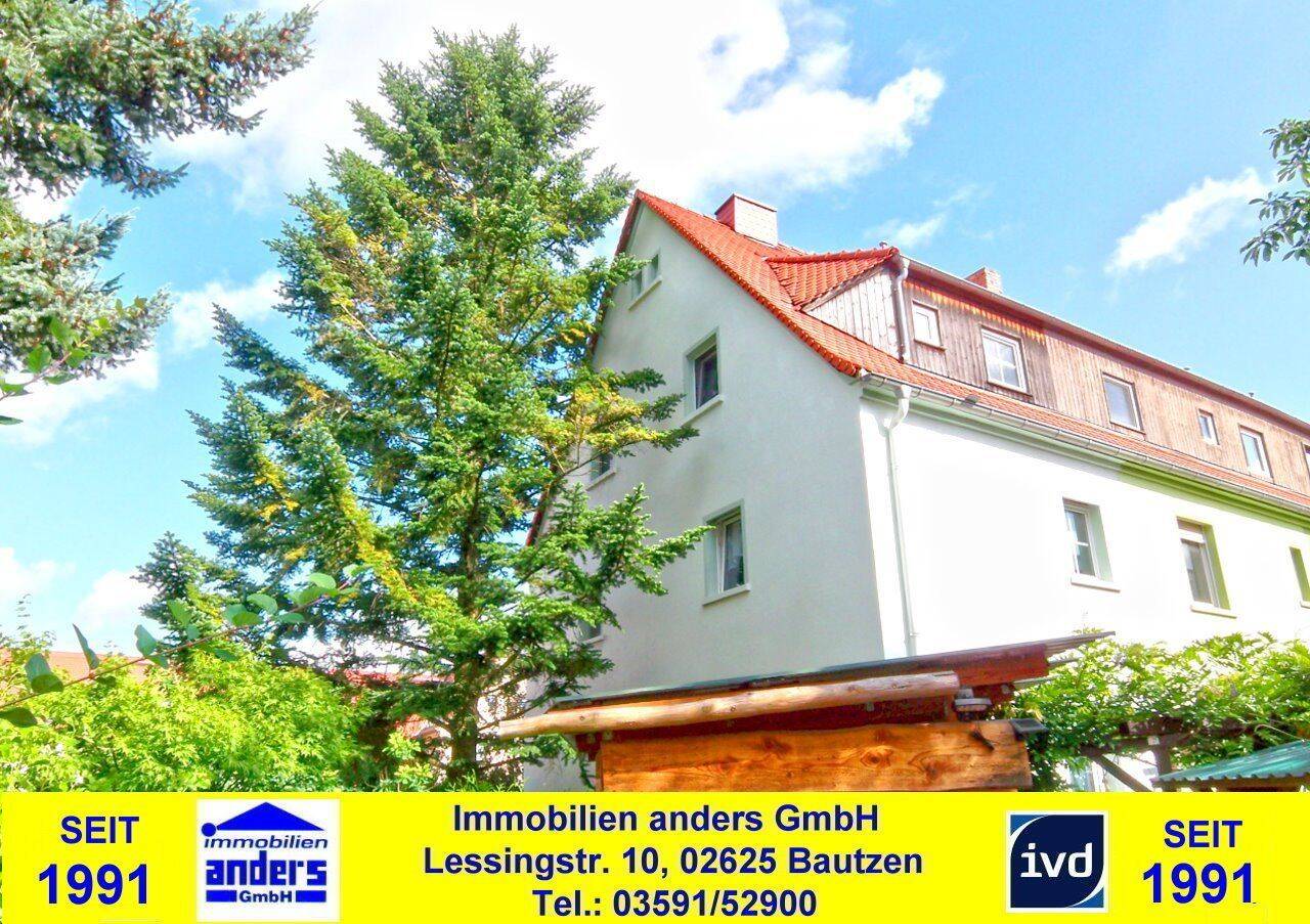 Teilmodernisiertes Reihenendhaus mit Terrasse in ruhiger Wohnlage in Bautzen, 2625 Bautzen