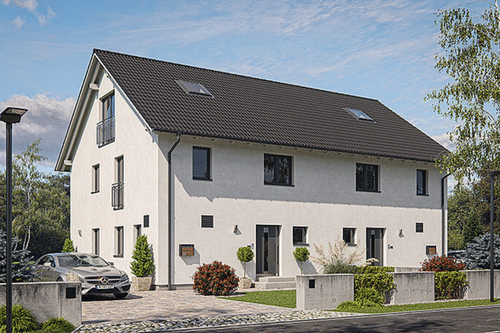 Doppelhaushälfte in Obermenzing – Neubau ohne Makler – Haus Ost, 81247 München (Allach-Untermenzing Pasing-Obermenzing)