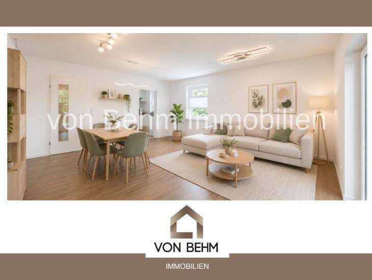 Helle 3-Zimmer-Erdgeschosswohnung mit Terrasse, Einbauküche und 2 TG-Stellplätzen, 85283 Wolnzach