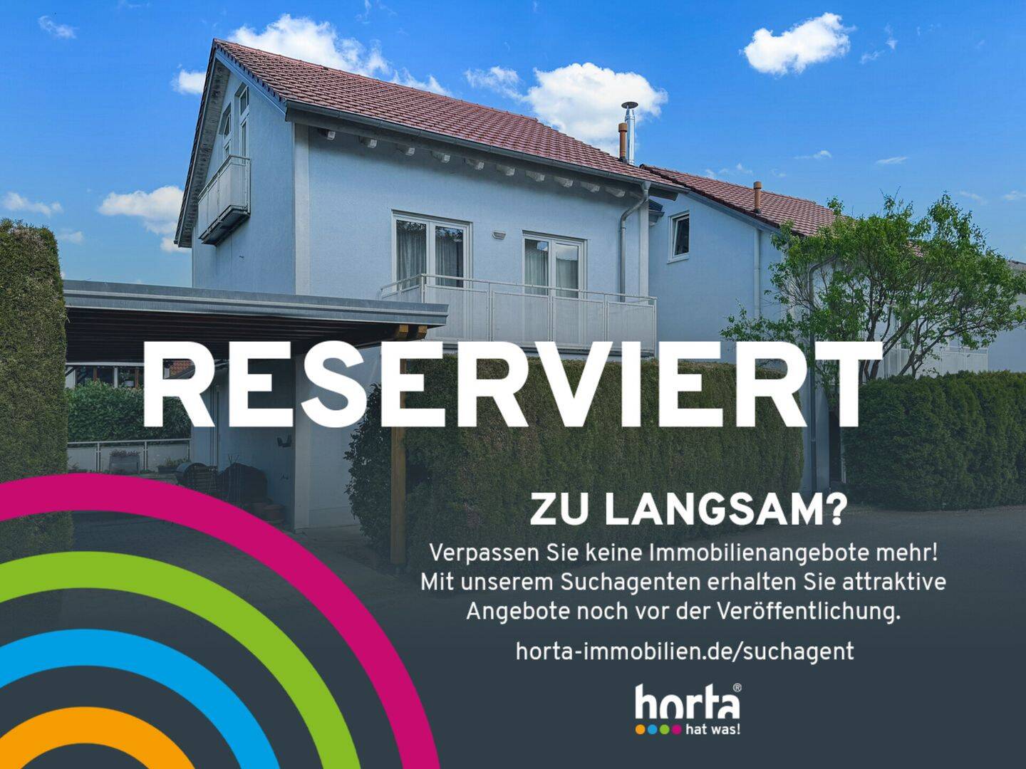Familientraum in Allensbach: Bezugsfreie DHH mit separatem Gartengrundstück und Carport, 78476 Allensbach