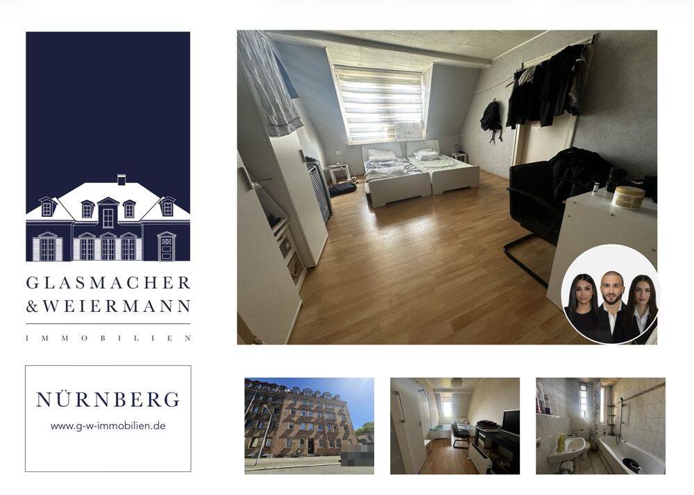 WG-geeignete Altbauwohnung mit Potenzial, 90439 Nürnberg (Großreuth bei Schweinau Schweinau Sankt Leonhard Sündersbühl)