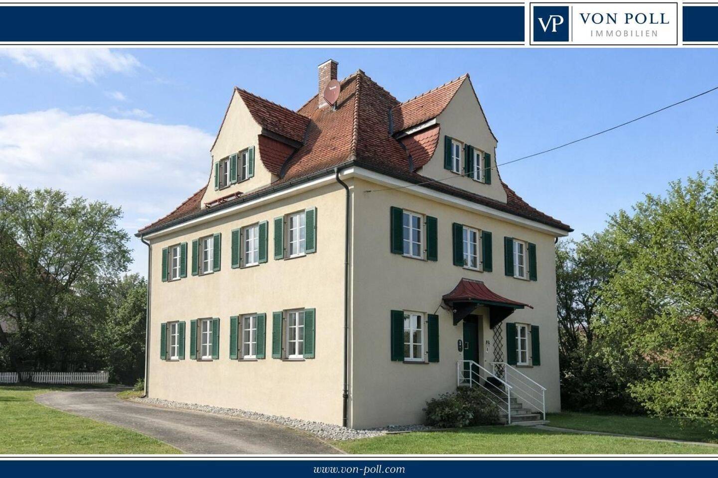 Hier werden Wohnträume wahr – Exklusives generalsaniertes Herrenhaus auf herrschaftlichem Anwesen, 86720 Nördlingen