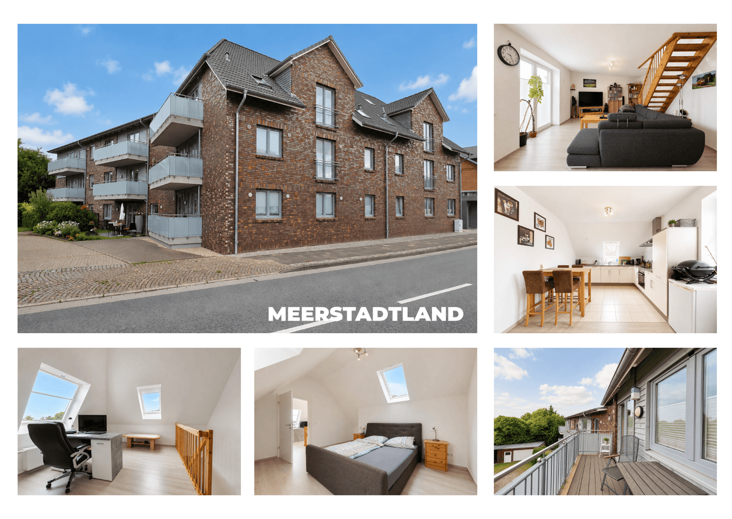 3,5-Zimmer-Maisonettewohnung mit Balkon, Aufzug und Stellplatz in Niebüll, 25899 Niebüll