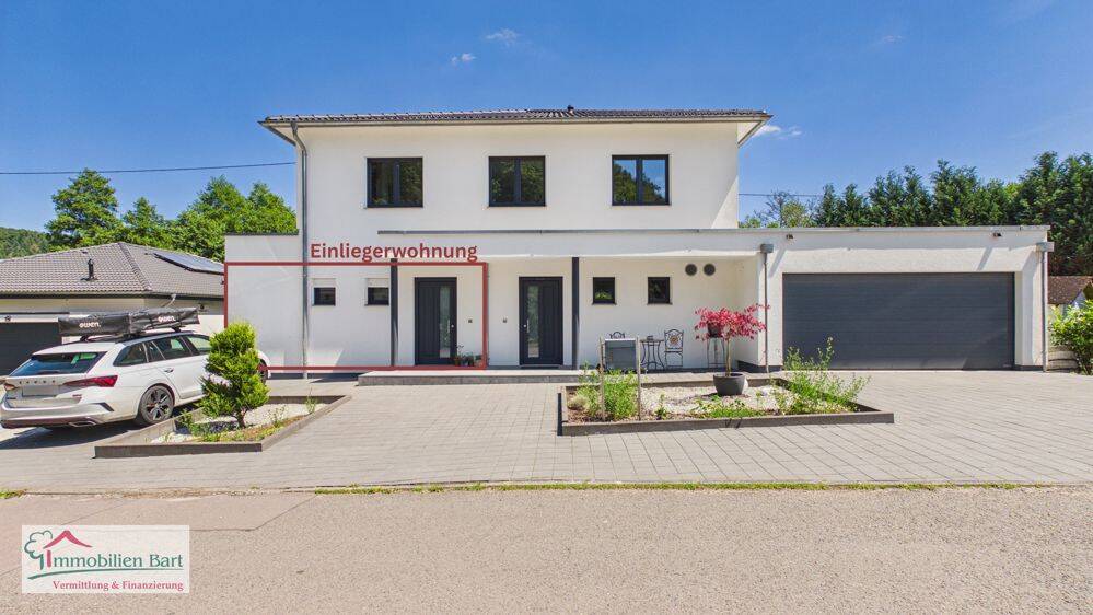 GRENZE LUXEMBURG: NEUWERTIGES, MODERNES UND GROßZÜGIGES ZUHAUSE MIT EINLIEGERWOHNUNG UND DOPPELGARAGE!, 54450 Freudenburg