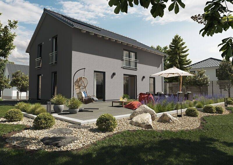 Landhaus modern, massiv gebaut, Preis inkl. Grundstück, 66450 Bexbach