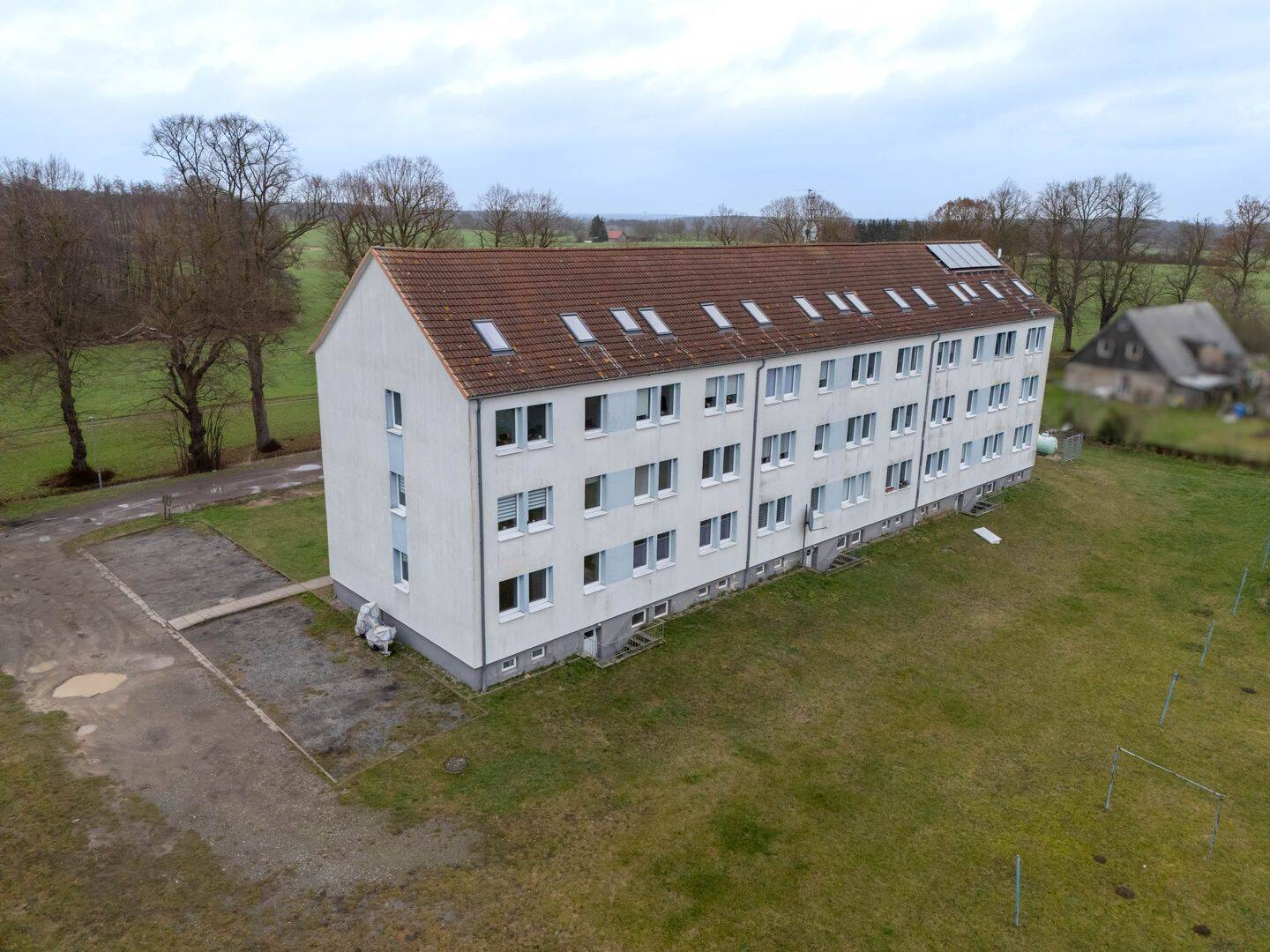Herrlicher Ausblick 2 Zimmer Dachgeschosswohnung, 19067 Dobin am See
