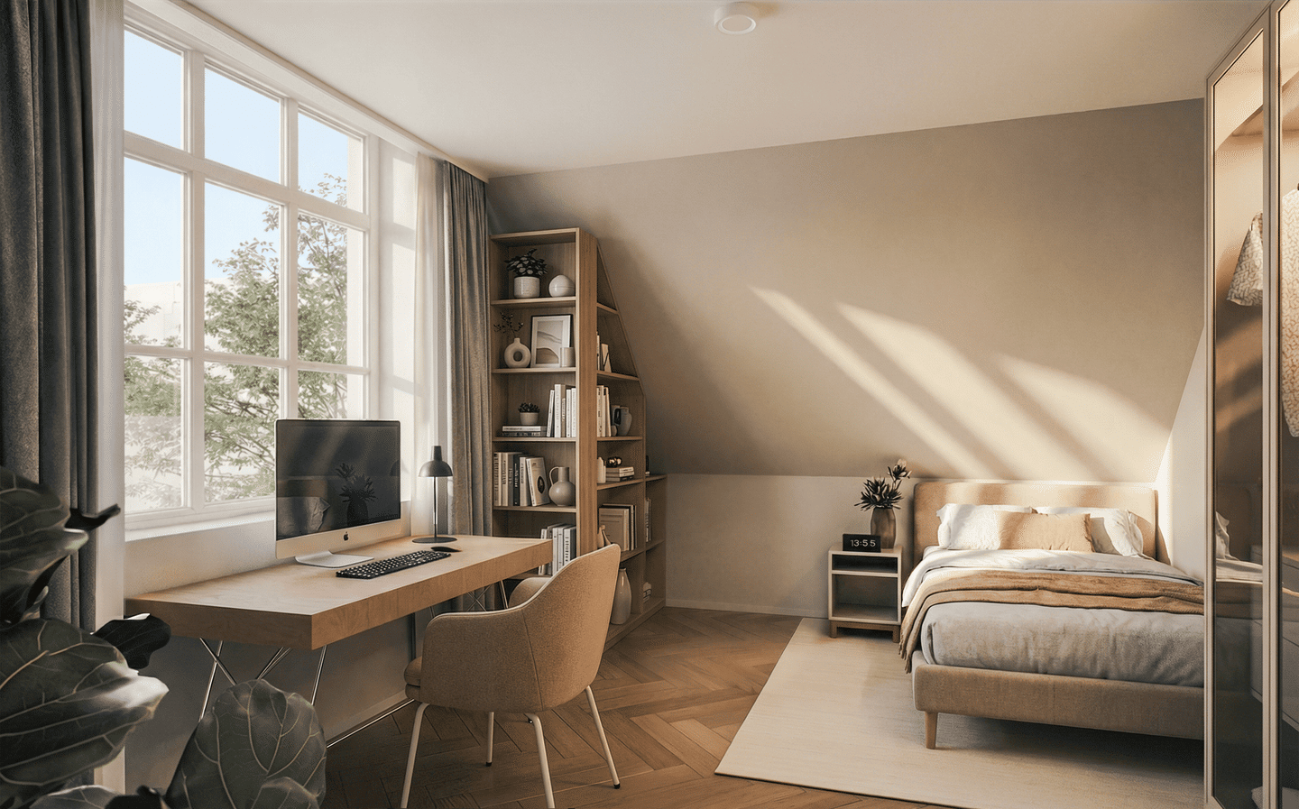 Großzügige 4-Zimmer-Familienwohnung mit Balkon in Neuhausen-Nymphenburg (WE16)