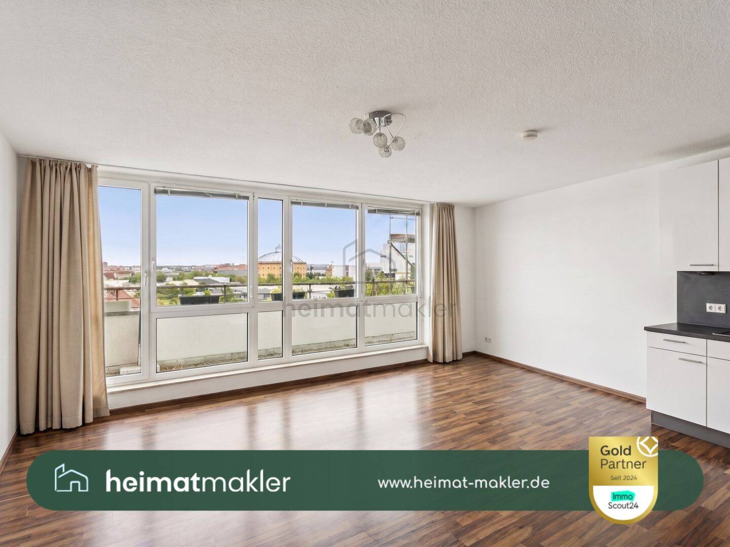 Wohnen über den Dächern Leipzigs – Maisonette mit Weitblick und Aufzug, 4105 Leipzig (Zentrum-Nord Zentrum-Nordwest Zentrum-Ost Zentrum-West)