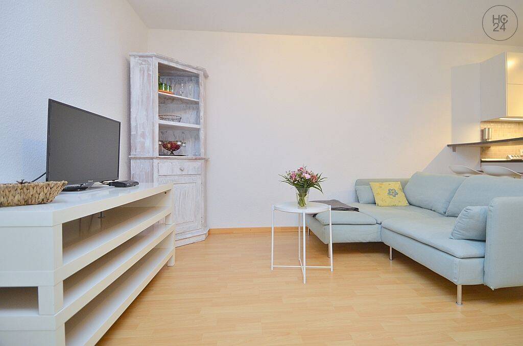 Gemütliche möblierte 1-Zimmer Souterrainwohnung mit Terrasse in Bodenheim, 55294 Bodenheim