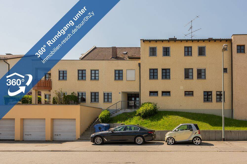 Gelungene  2-Zimmer-Wohnung mit heller Küche, geräumigen Wannenbad und gemütlicher Balkonterrasse, 94032 Passau (Altstadt Haidenhof-Nord Haidenhof-Süd Innstadt)