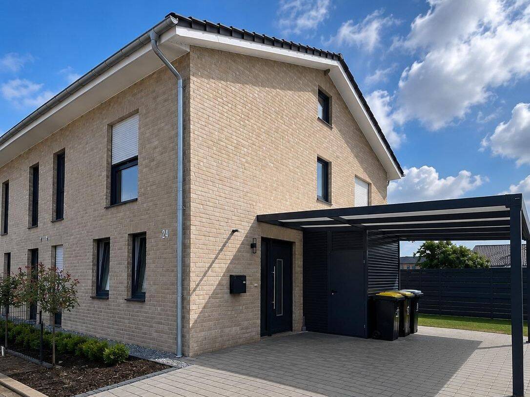 Moderne DHH mit EBK in Stadtvilla-Optik mit Photovoltaikanlage und Batteriespeicher (zur Nutzung überlassen) /Bezugsfrei ab 01.10.2026, 49163 Bohmte