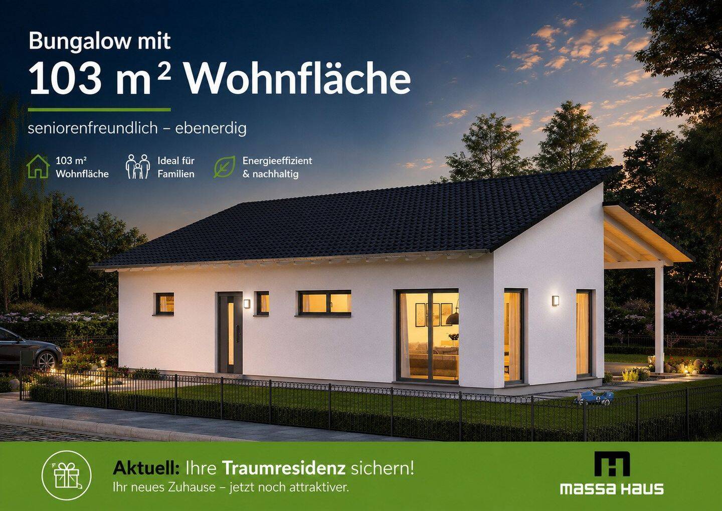 Ebenerdig Wohnen – Bungalow zum Wohlfühlen inkl. PV Anlage, 88529 Zwiefalten