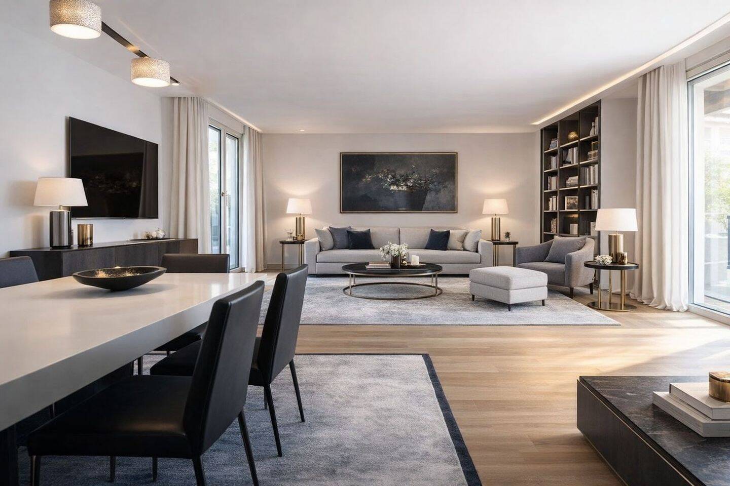 Exklusive 5 Zimmer Dachterrassen-Wohnung in attraktiver Lage in Bogenhausen mit Ost- und West- Terrasse, 81925 München (Bogenhausen)