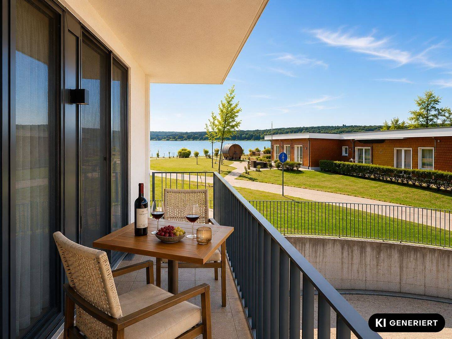 Maritimes Ferienappartement mit Wasserblick, 17192 Waren (Müritz)