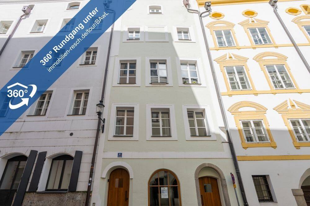 WG-Gerechte-2,5-Zimmer-Wohnung mit EBK und Duschbad in der Passauer Altstadt, 94032 Passau (Altstadt Haidenhof-Nord Haidenhof-Süd Innstadt)