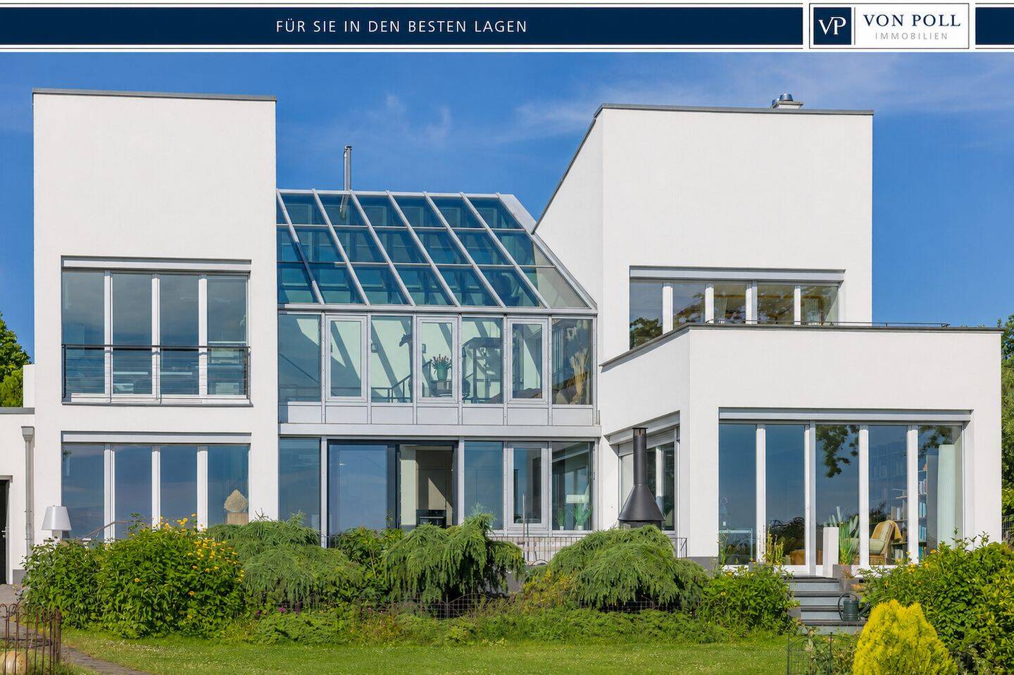 Imposante Bauhausvilla mit Wasserblick und großem Grundstück, 14542 Werder (Havel)