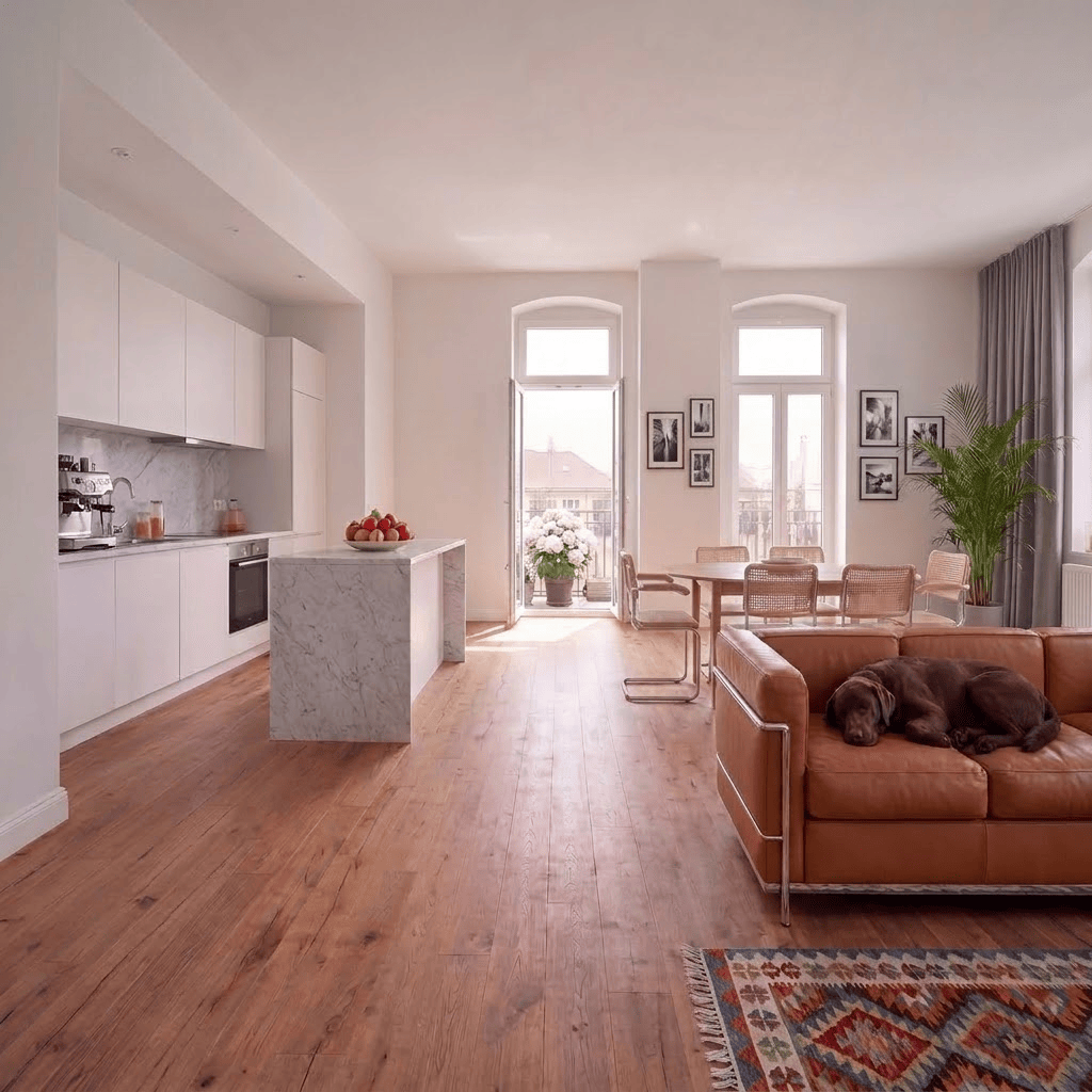 Einziehen und genießen: 4-Zimmer-Altbauwohnung in kernsanierter Gründerzeitvilla im Herzen Friedbergs, 61169 Friedberg (Hessen)
