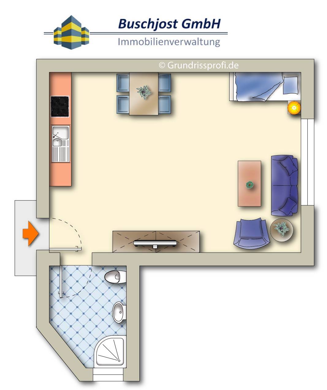 Appartement mit Einbauküche, 29646 Bispingen
