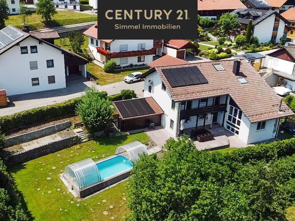 Familienidyll mit viel Platz! Großzügiges Einfamilienhaus auf 1.148 m² Grundstück mit Pool, 94353 Haibach