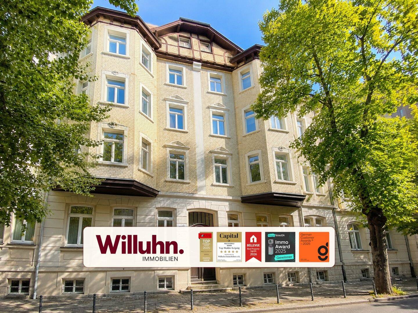 Geräumige 2-Raumwohnung mit Balkon, 4157 Leipzig (Gohlis-Mitte Gohlis-Nord Möckern)