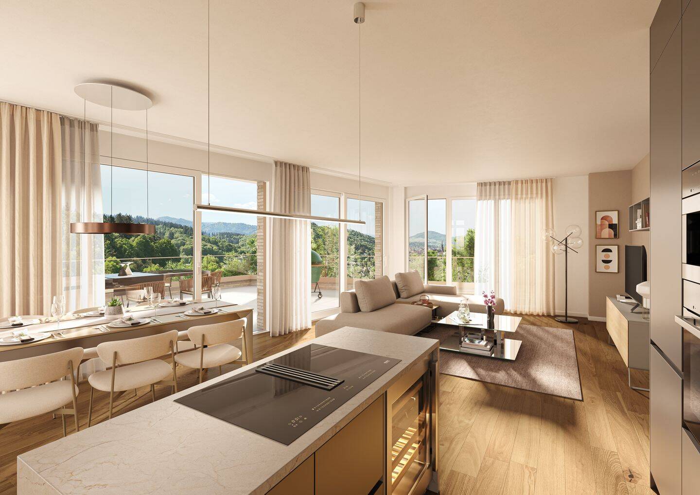 WE Lux 3 /// Exklusive 4-Zimmer-Penthousewohnung über der Stadt (WE 3.5), 79104 Freiburg im Breisgau