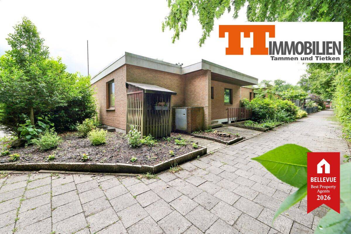 TT: Licht, Ruhe, Privatsphäre – Attraktives Atriumhaus im schönen Wiesenhof!, 26389 Wilhelmshaven