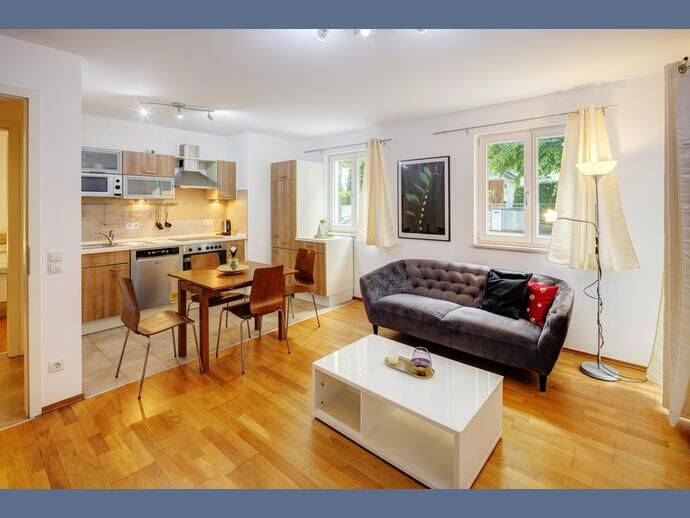 Möbliert: 2-Zimmer Erdgeschosswohnung Nähe Westpark, 81377 München (Hadern Sendling-Westpark)