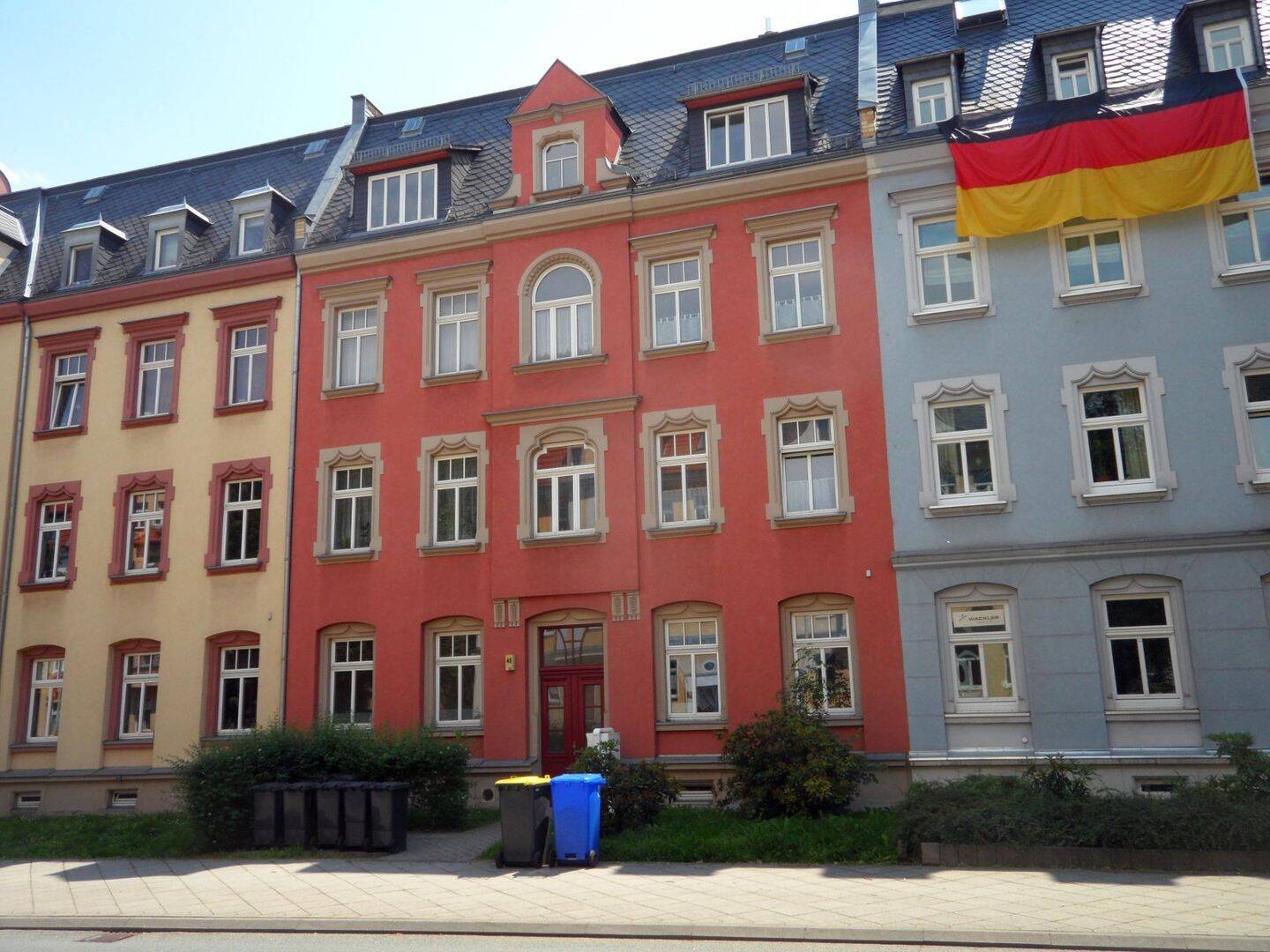 Vermietete 2-Raumwohnung mit Balkon – historische Bausubstanz, zentrale Lage!, 8058 Zwickau
