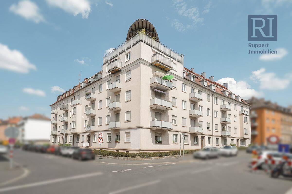 2-Zimmer-Wohnung am Rand der Altstadt, 97072 Würzburg (Altstadt Sanderau)