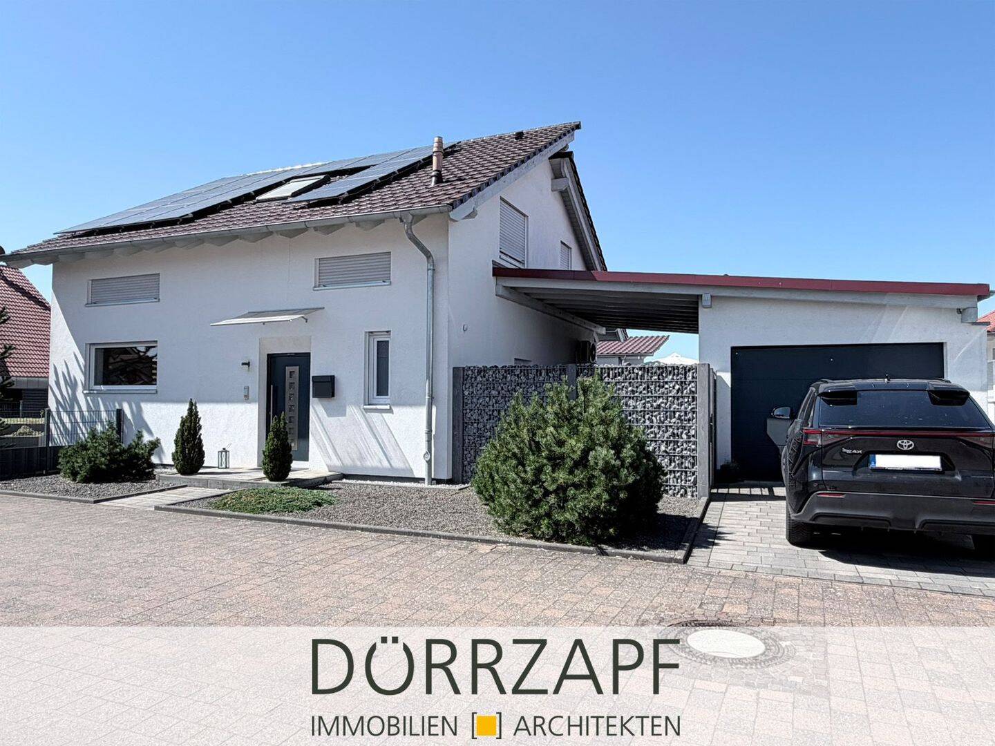 Modernes Einfamilienhaus mit PV-Anlage, Kamin, Klimaanlage und traumhaftem Garten in Hördt, 76771 Hördt