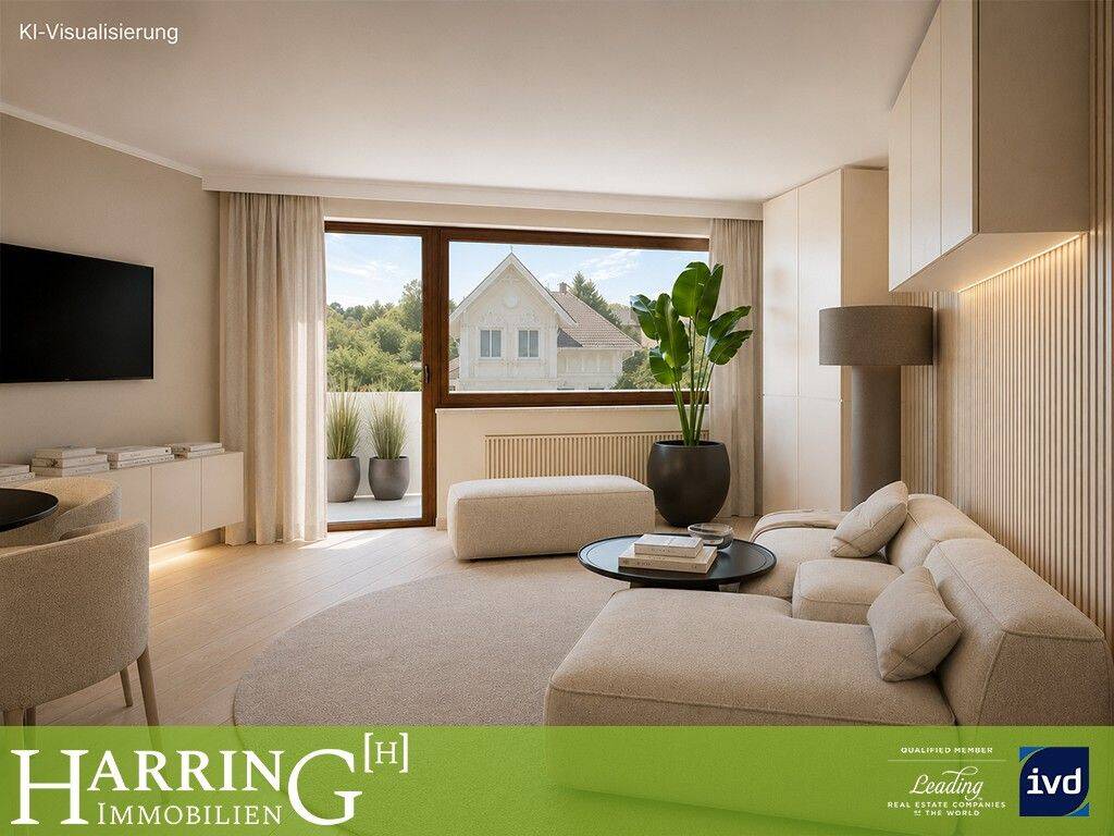Erstbezug nach Modernisierung: 1,5-Zimmer-Wohnung mit Balkon