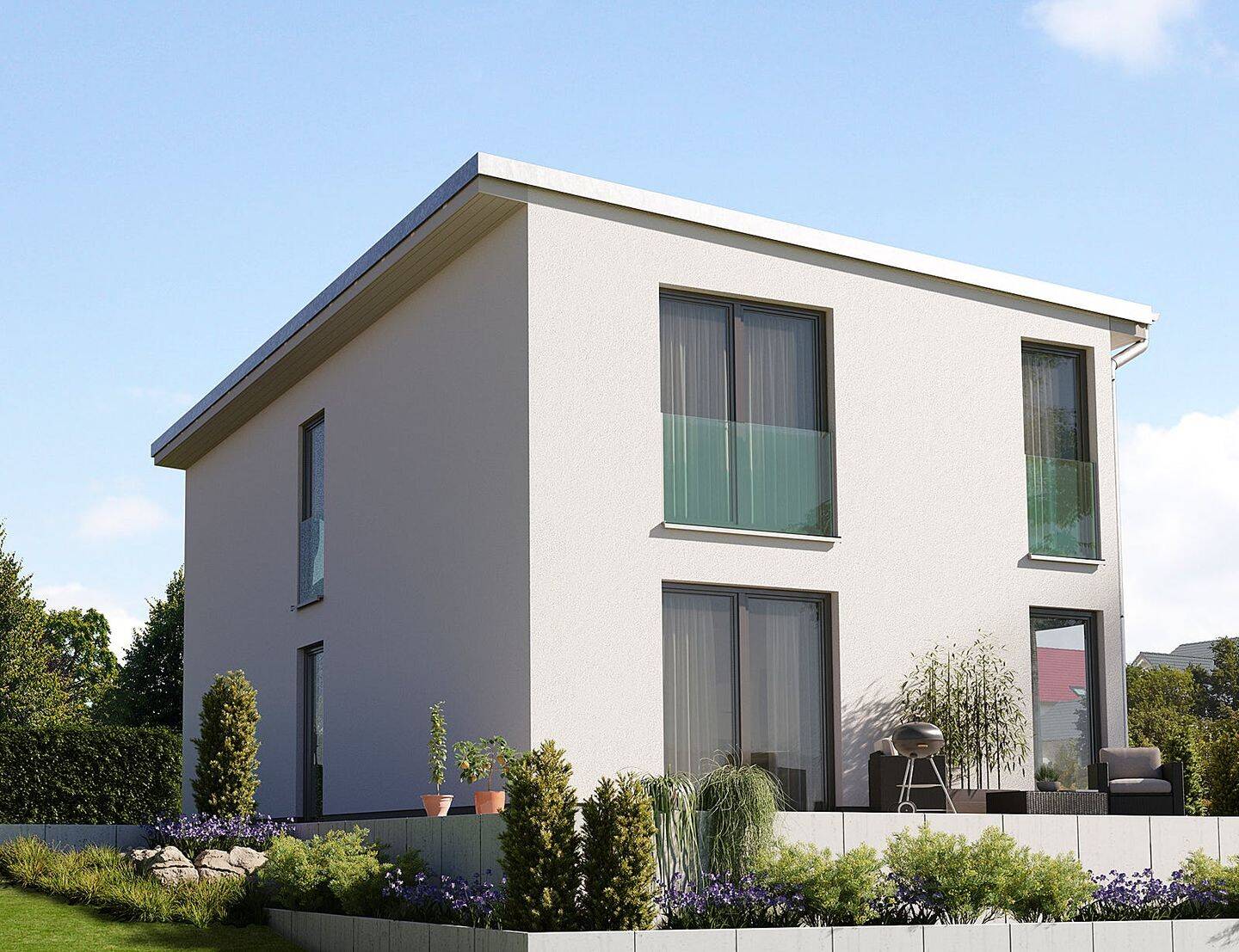 Modernes Stadthaus Aura 136: Energieeffizienter Wohntraum für die junge Familie in idyllischer Lage von Doberschau-Gaußig, 2692 Doberschau-Gaußig